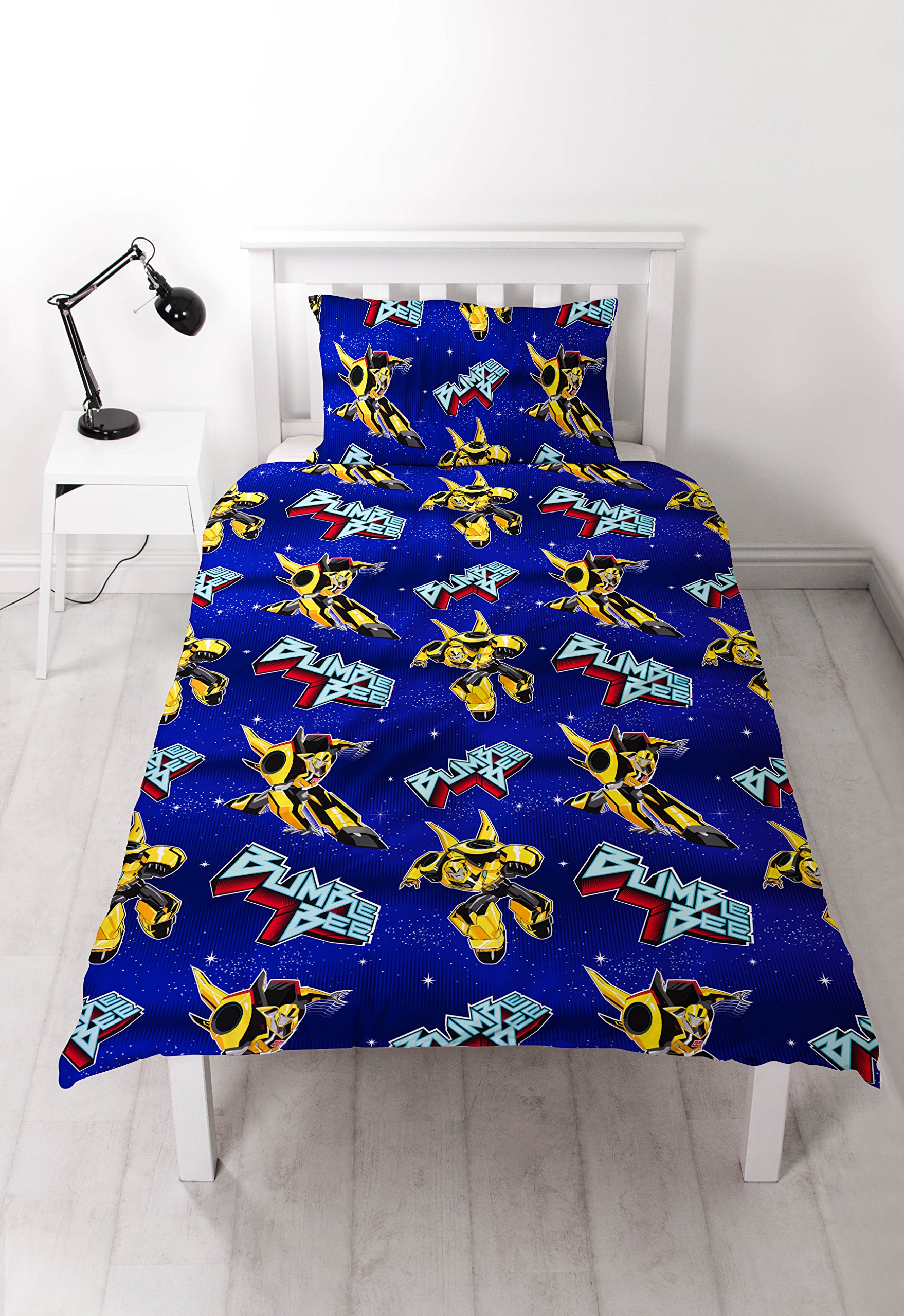 Transformers Childrens/Kids Hero Twin Rotary Duvet Cover Set